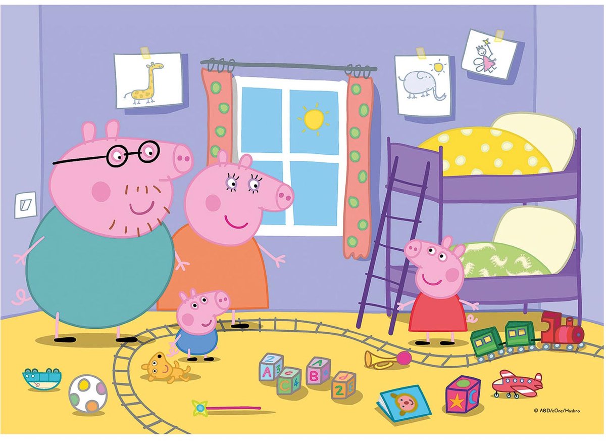 Clementoni Puzzle Peppa Pig, 2x20st.