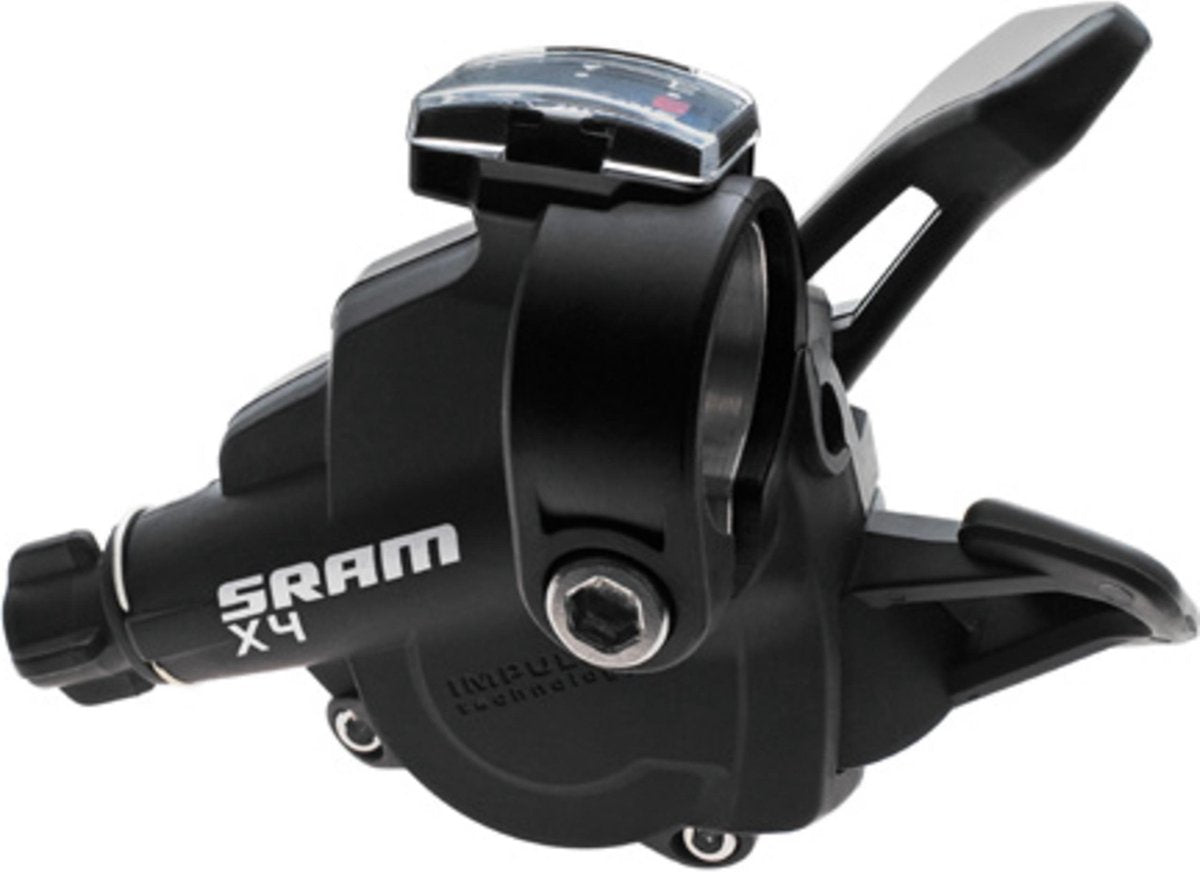 Sram Trigger Shifter X-4 8-3-SP. impostato