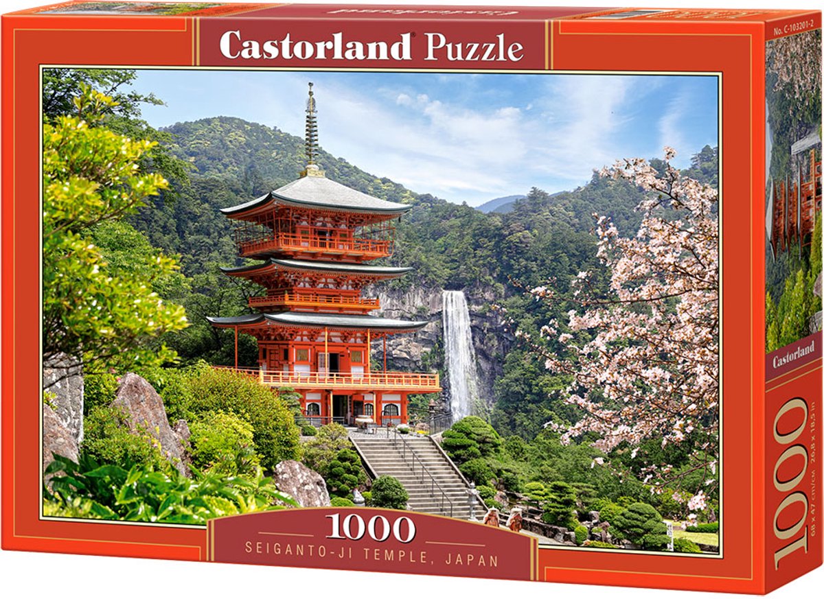 SelectA Castorland Gamba Puzzle Seiganto, Ji Temple, 1000st.