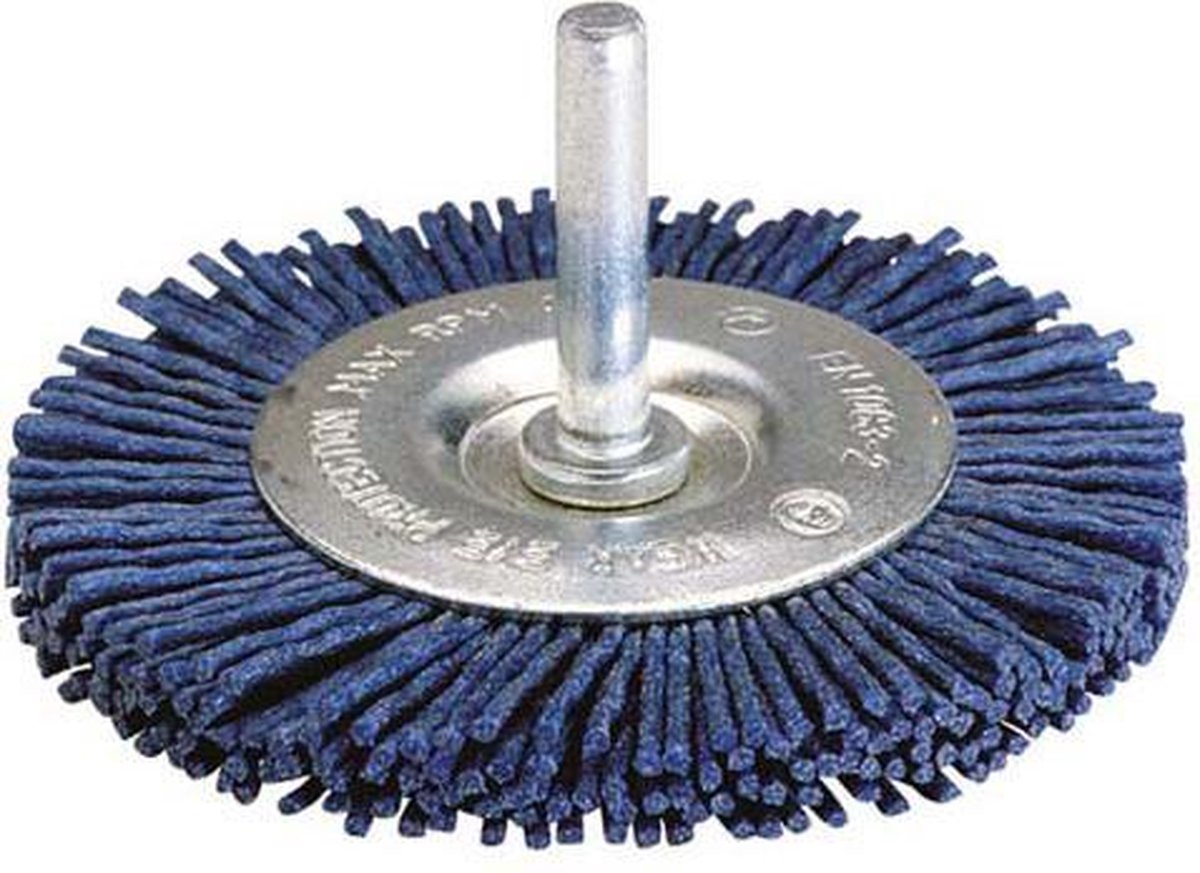 Wolfcraft - nylon schijfborstel boormachine - soft ø 100 mm - 2727000