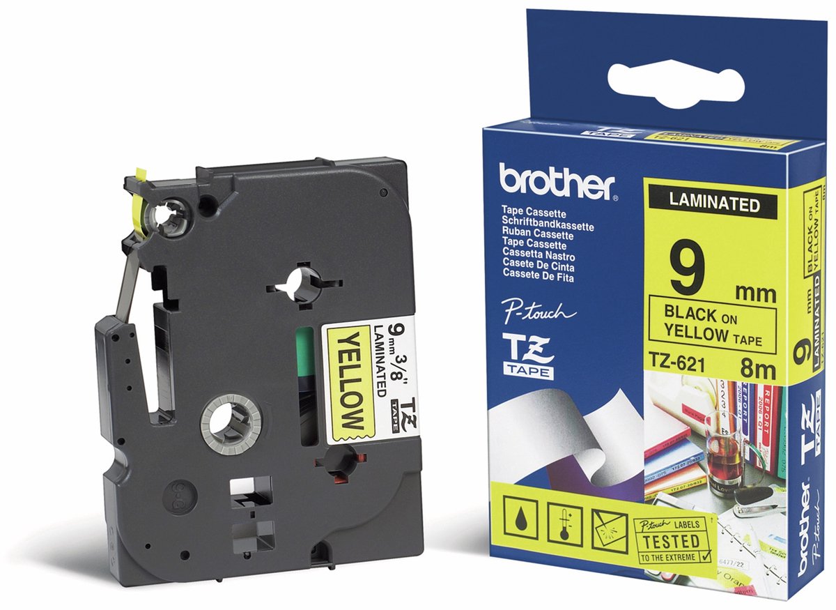 Nastro per stampante per etichette Brother tze621