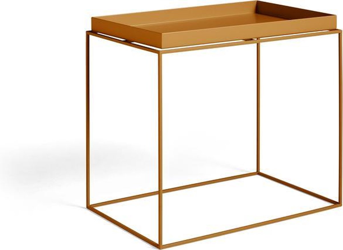Hay tray table - toffee - 60 x 54 x 40 cm