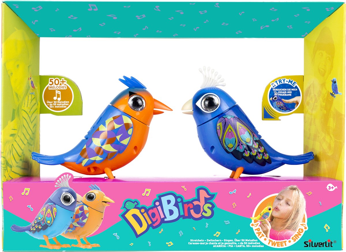 Silverlit Digirds Twin Pack Vogel Interactive