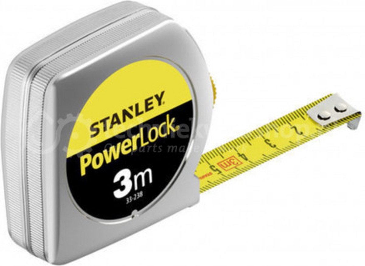 Stanley tape measure powerlock 3m - 12.7mm