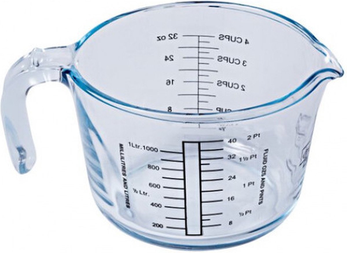 Ocuisine kitchen performance o.cuisine vaso medidor - 1l - borosilicato - 1 pieza