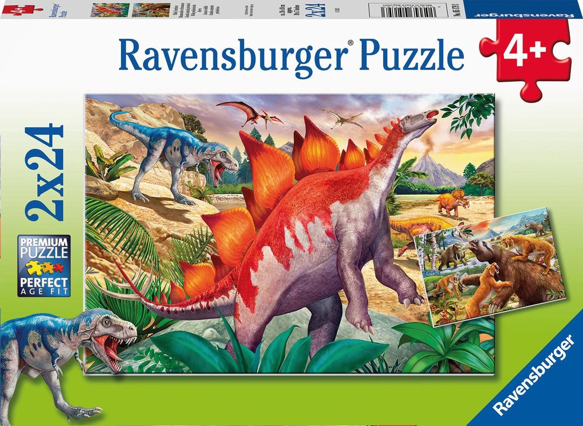 RAVENSBURGER JIGSAW puzzle Wild Oerdijds, 2x24st.