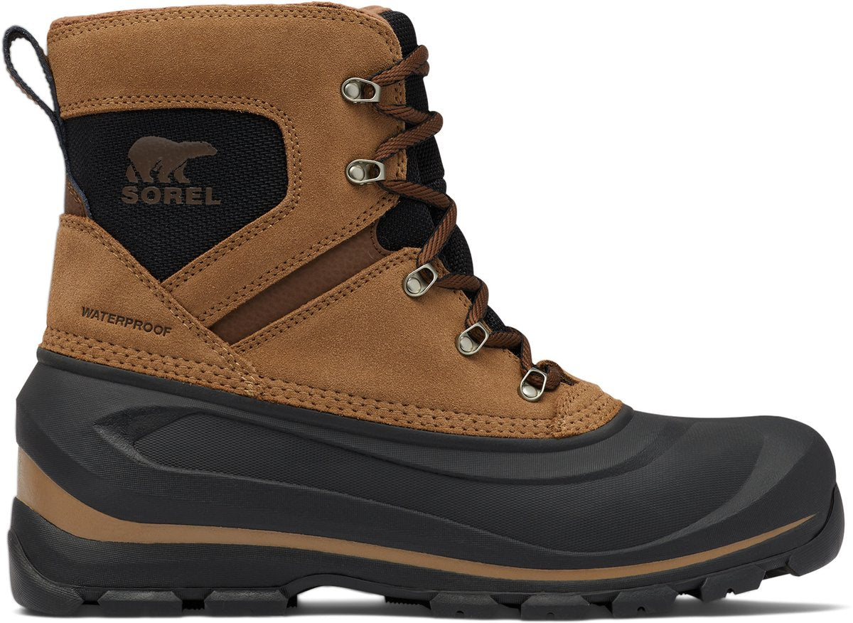 Sorel buxton™ lace boot wp men's snowboots - delta, black - maat 44