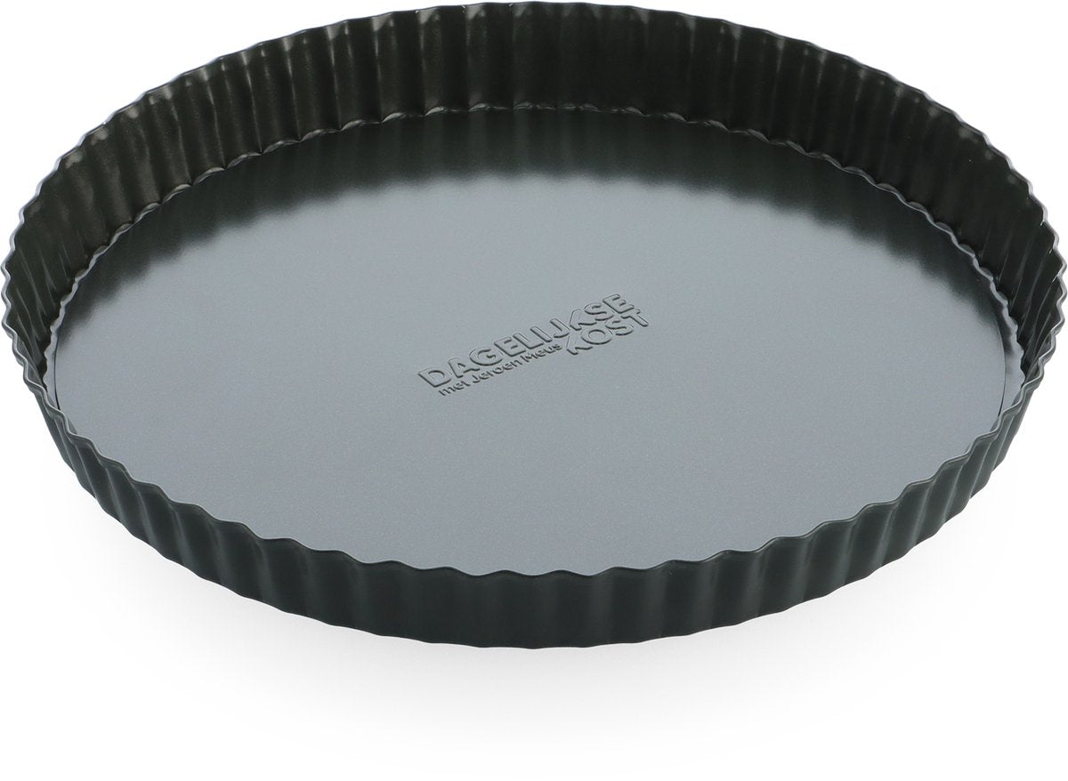 Molde para tarta quiche Daily fare ø26cm - verde oliva - antiadherente - sin pfas