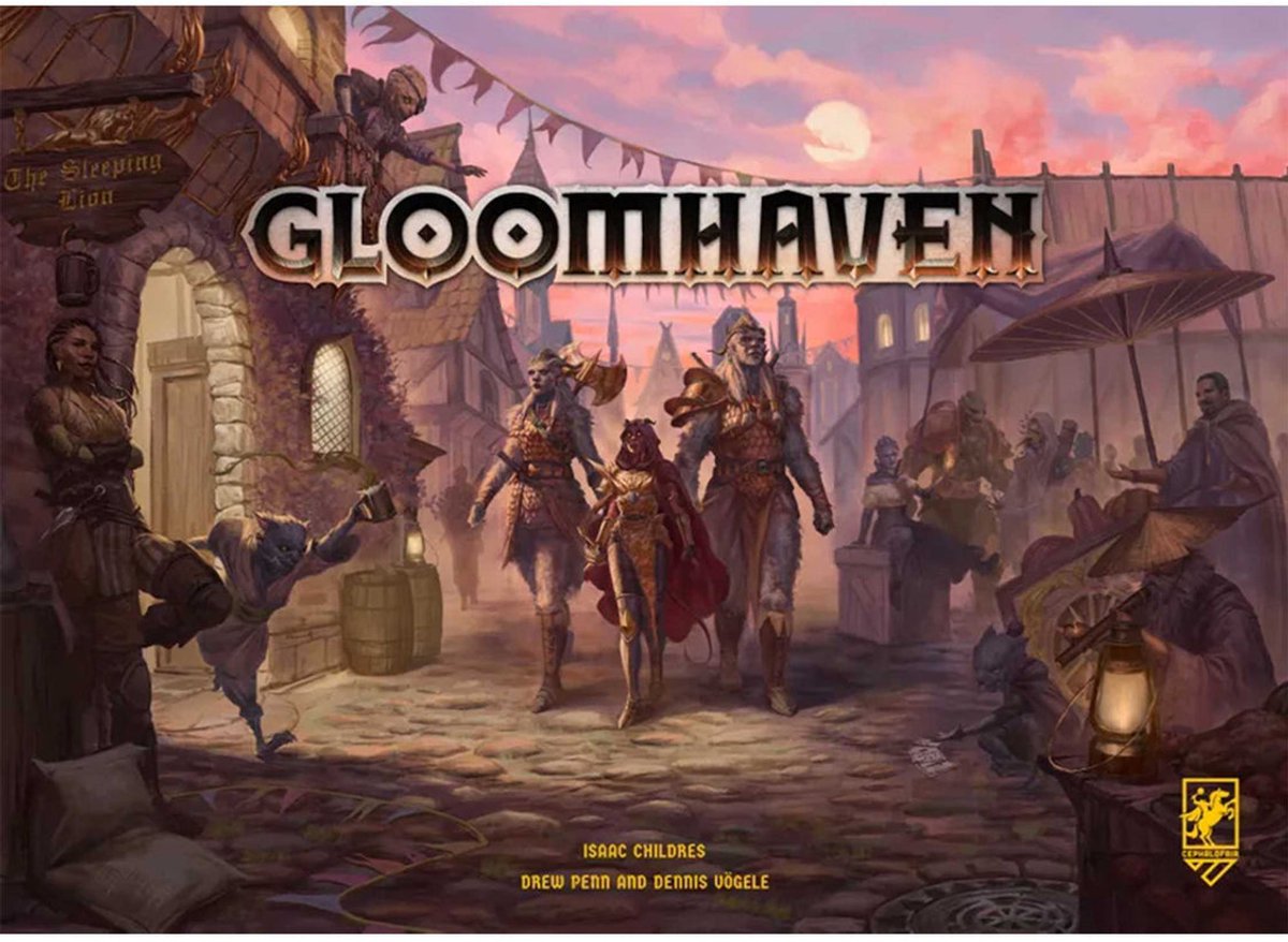 Asmodee gloomhaven (seconda edizione)