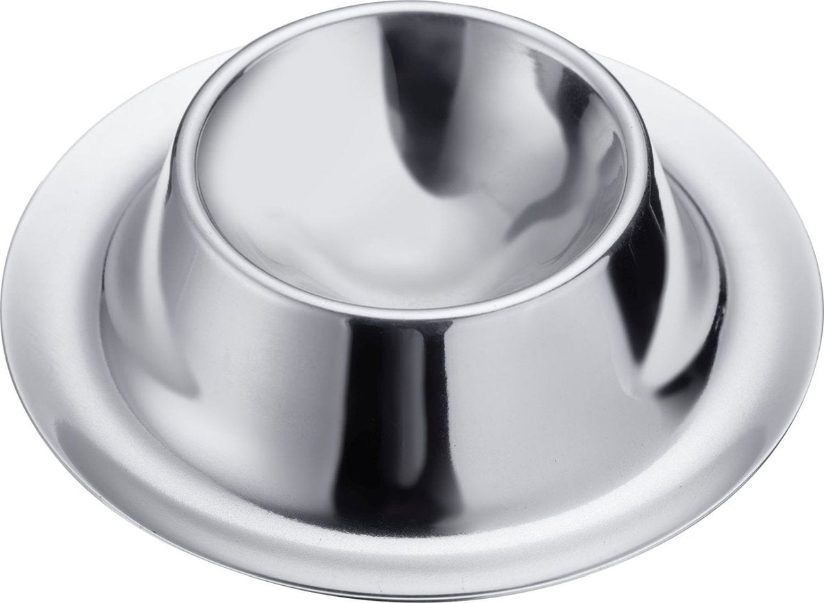 Set Westmark di 4 portauova in acciaio inox ø 8,5 cm h 2,3 cm