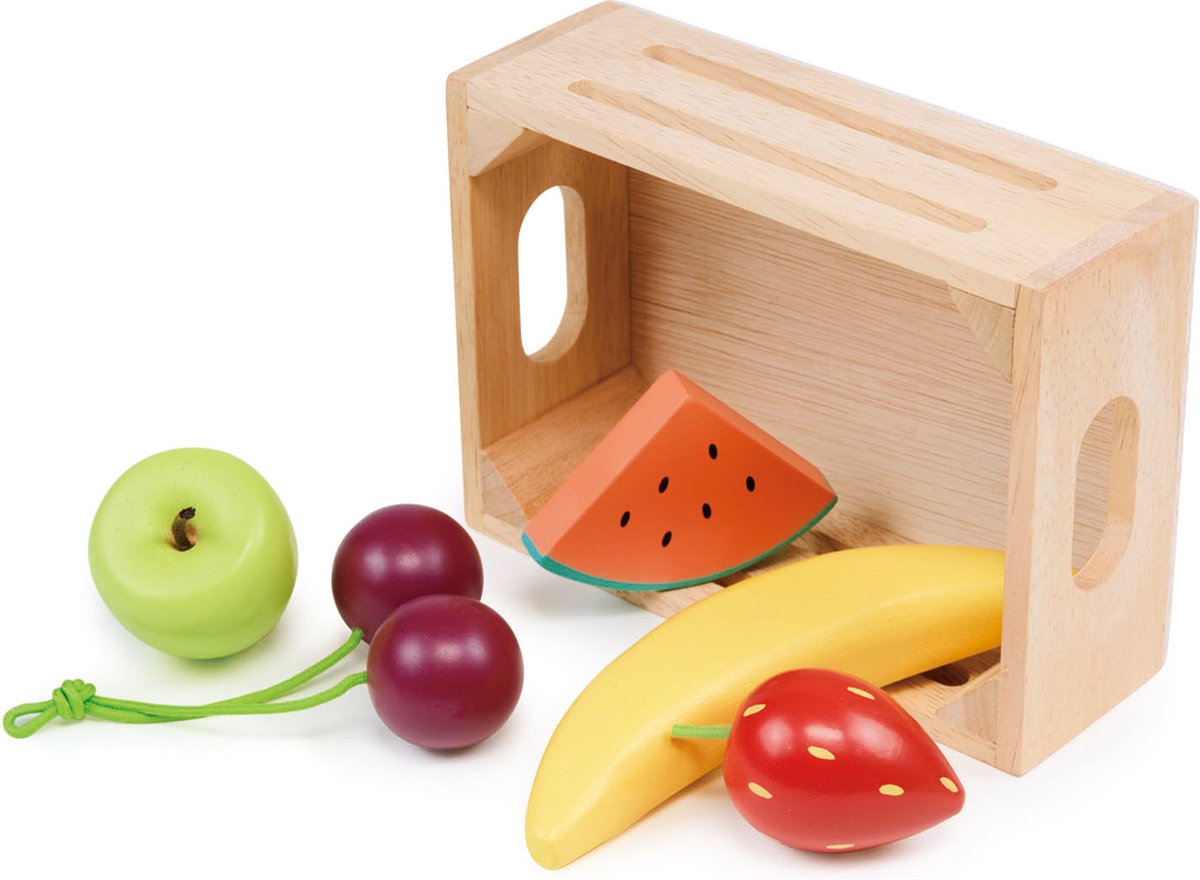 Cesto Mentari - frutta - 14,5x10,5x5 cm - 5 parti - 3 anni
