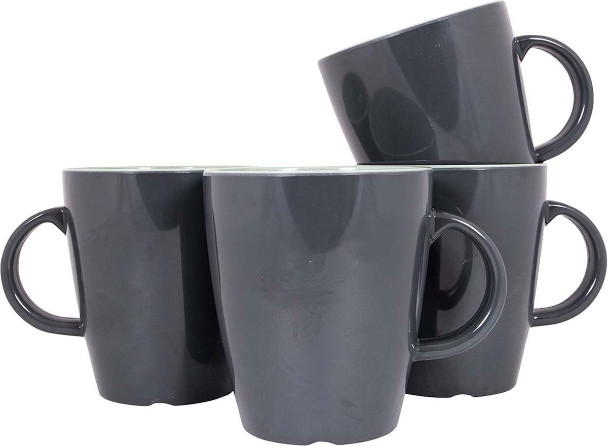 Tazza Gimex vivid line - verde - 380 ml - 4 pezzi