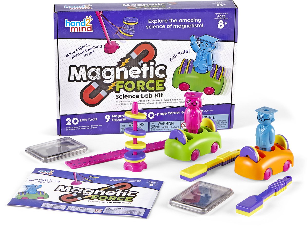Set di ricerca magnetica con risorse didattiche - 8+