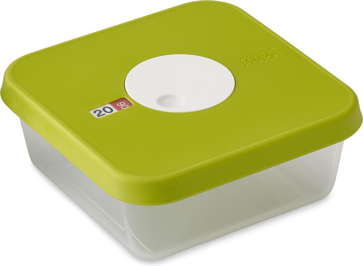 Joseph joseph dial vershouddoos - datumaanduiding - 1,2l- groen