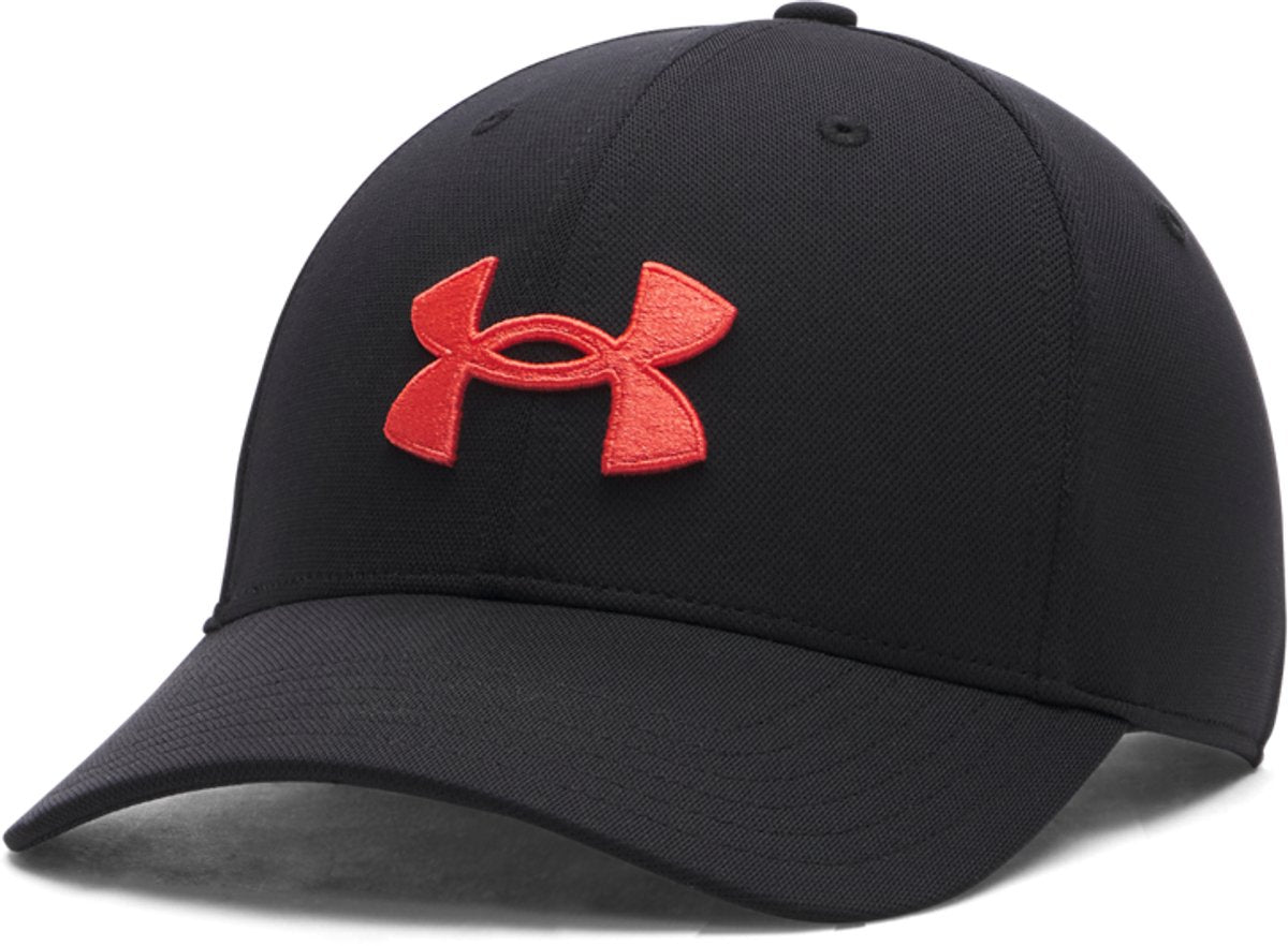 Berretto da uomo Under Armour m blitzing basso adj-blk - nero - rosso veleno