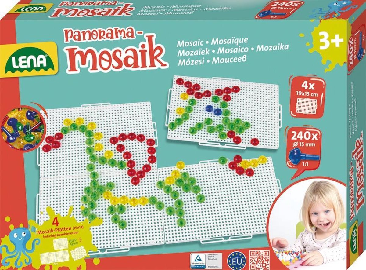 Set mosaico Lena panorama 240 pezzi 15 mm