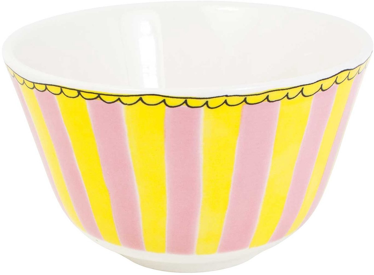 Blond Amsterdam - ponerse al día - cuenco - raya - ø 14 cm