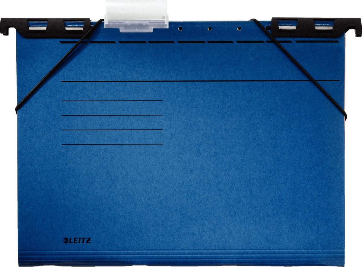 Cartella sospesa Leitz alpha® divide it up - 6 scomparti - blu