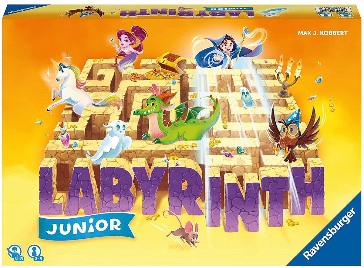Strategia del gioco da tavolo Ravensburger Junior Labirinto