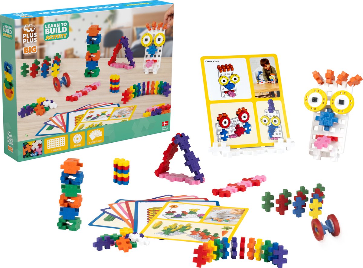 Plus plus impara a costruire grandi plus-plus: 130 pezzi (3448)