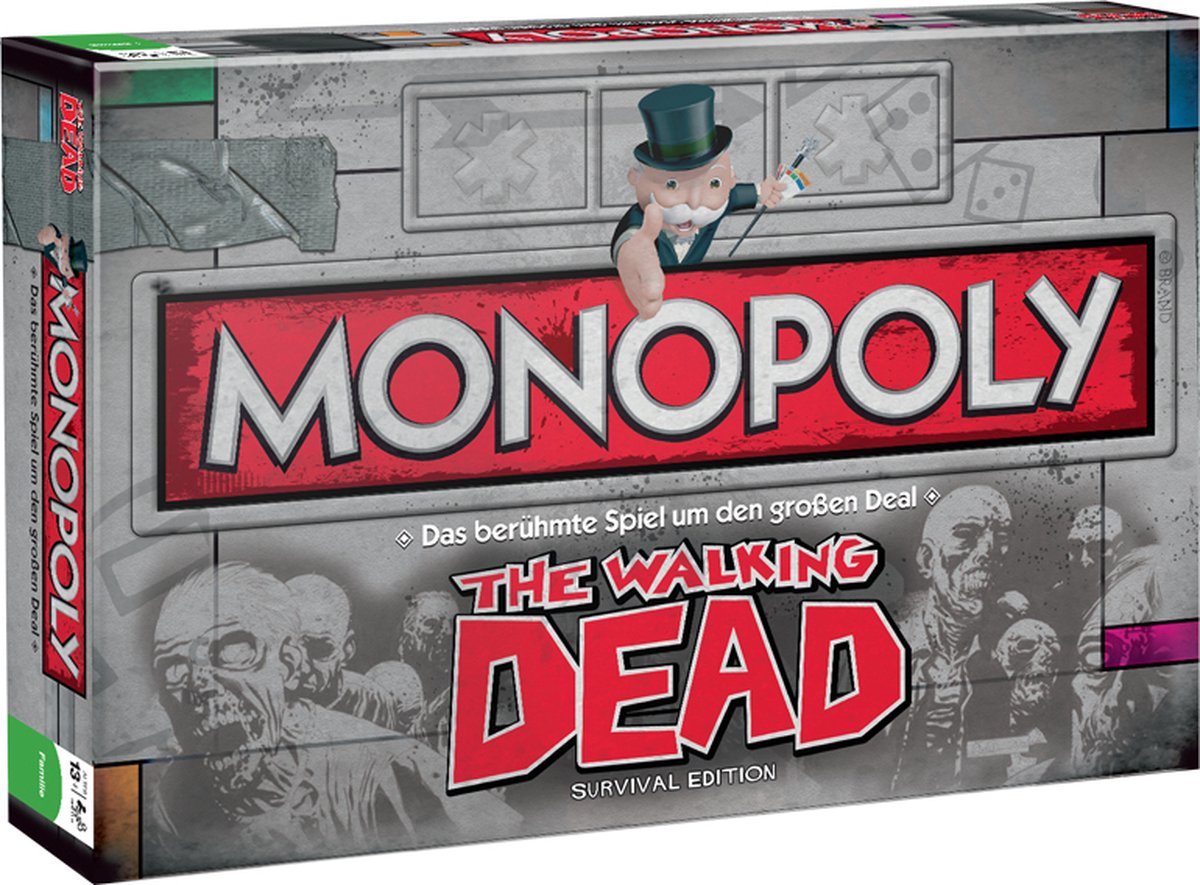 Monopolio de movimientos ganadores: simulación económica del juego de mesa Walking Dead