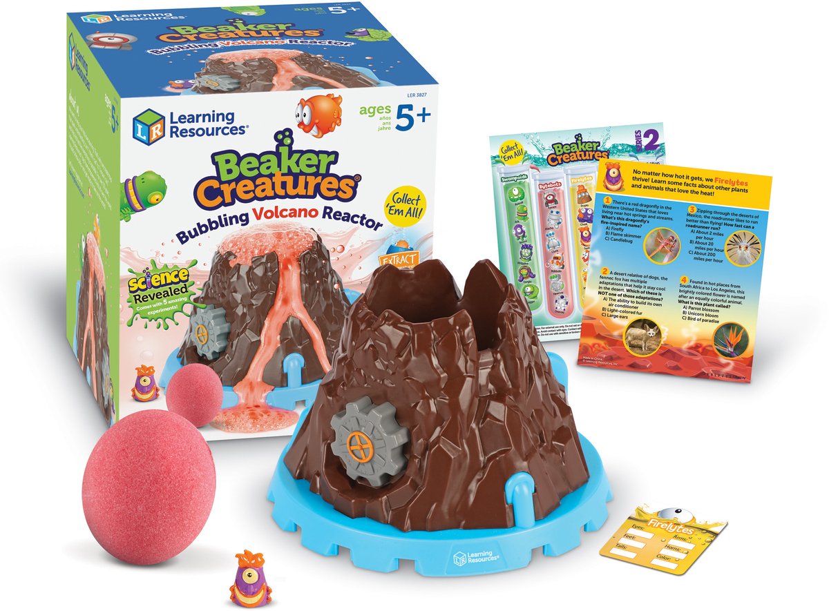 Risorse didattiche Beaker Creatures® Bubbling Volcano Reactor™ - 3+
