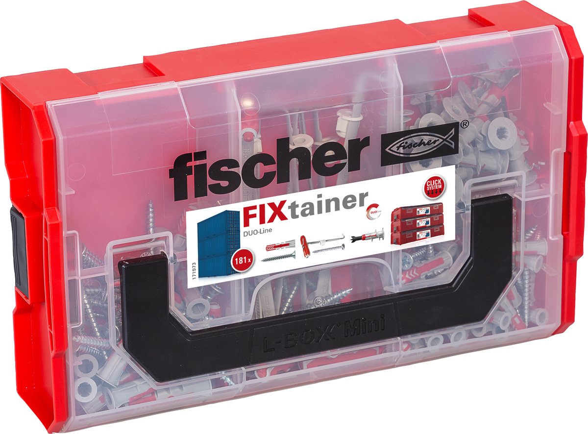 Fischer fixtainer duoline (181 piezas)