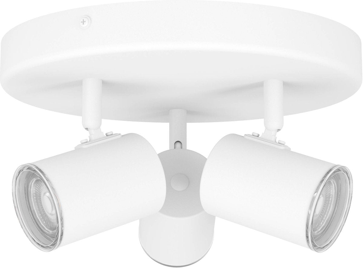 Eglo consuma 1 spot - bagno - gu10 - ø 25 cm - bianco