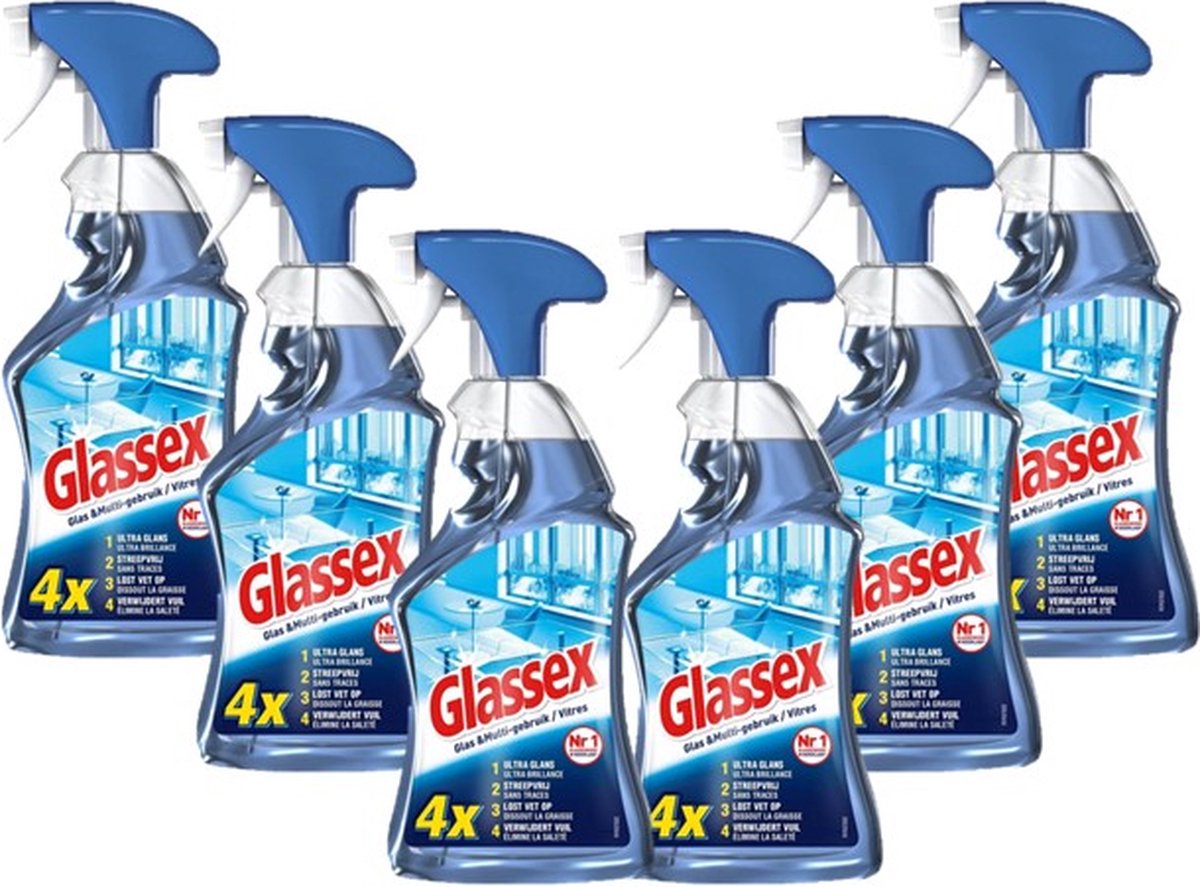 Vetro Glassex multiretraibile 6 pezzi