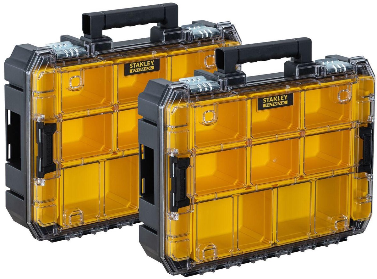 Confezione doppia di organizer Stanley pro-stack - fmst82967-9