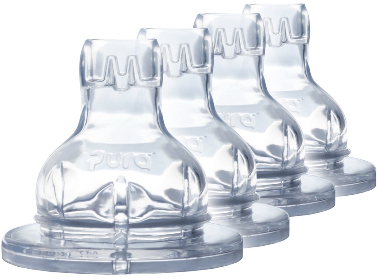 Beccuccio in silicone Pura - 4 pezzi