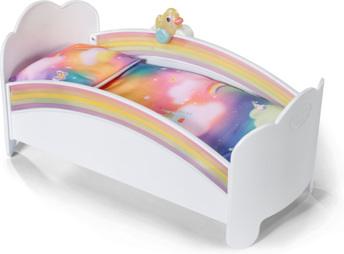 Cama arcoíris Baby Born - con canción de cuna