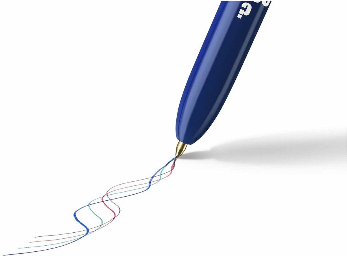 3945 penna bic messaggi 4 colori 0,32 mm 12 parti