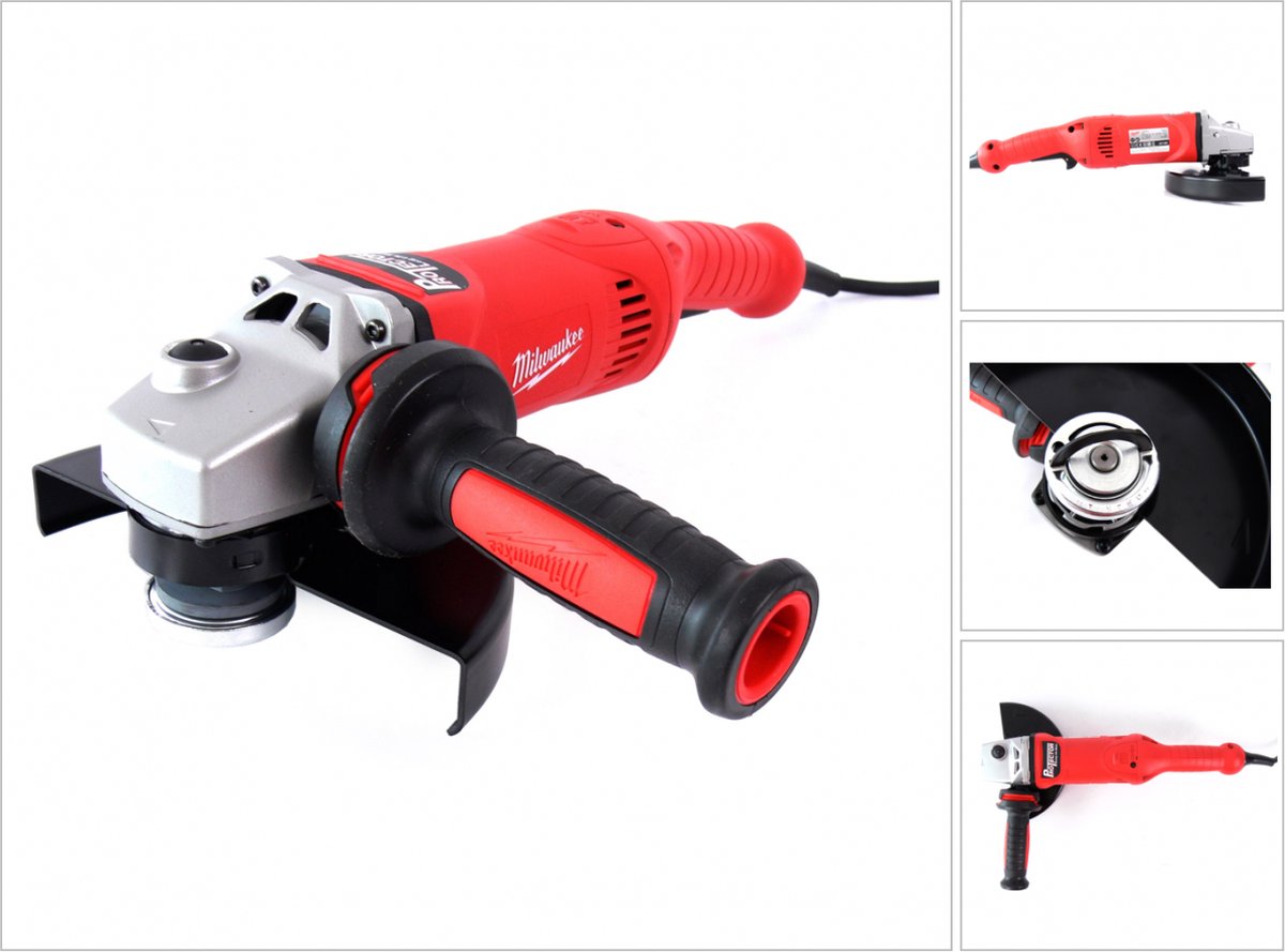Amoladora angular milwaukee agv 17-180 xc dms 180mm 1750w - 4933432270