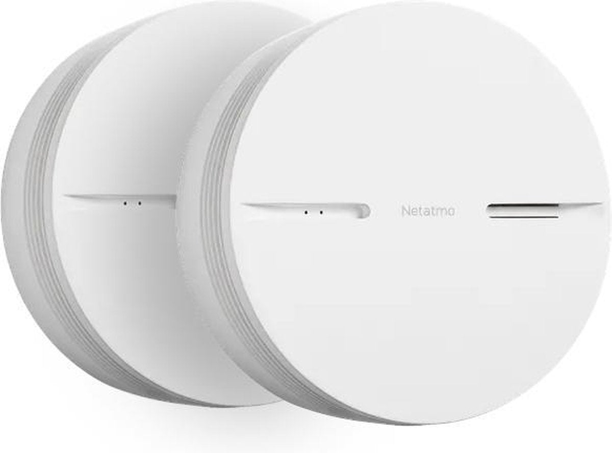 Detector de humo inteligente Netatmo - paquete dúo
