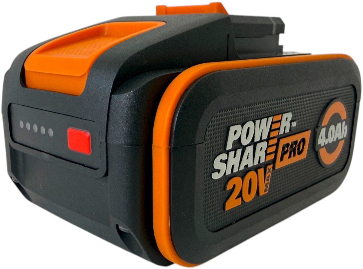 Worx 20v 4ah pro powershare lithium-accu met led-display ( wa3644 )