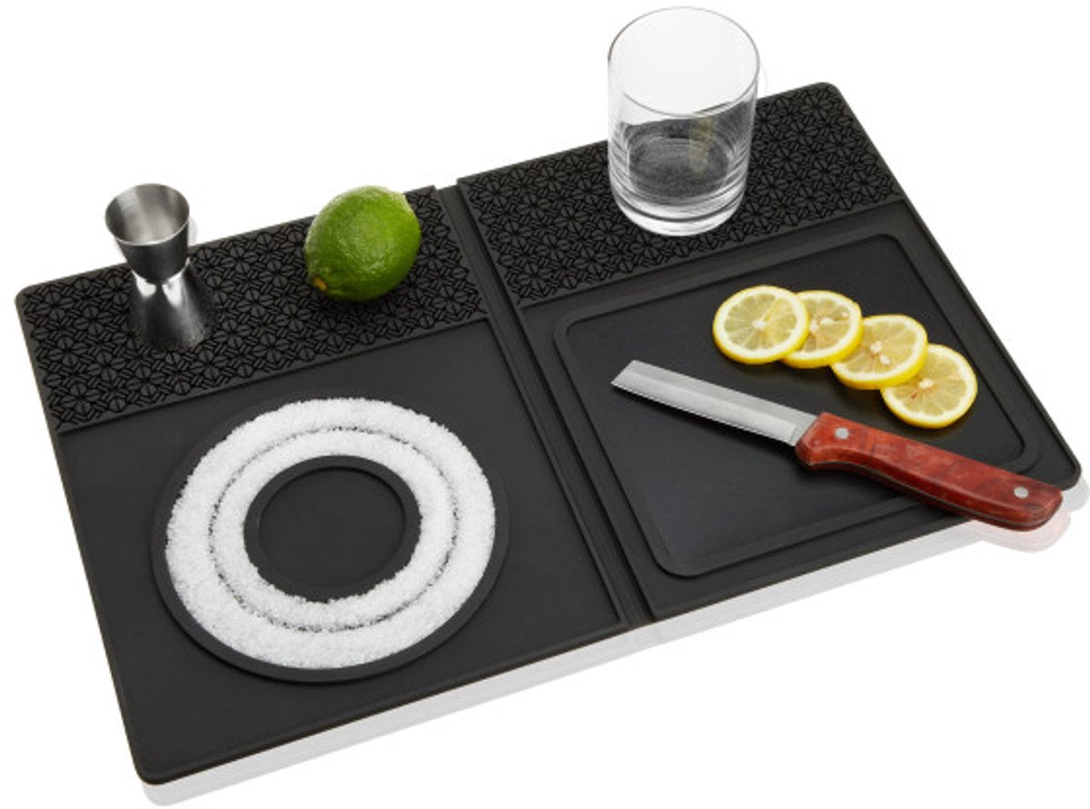 Innovine ™ bar mat met snijplank- grijs