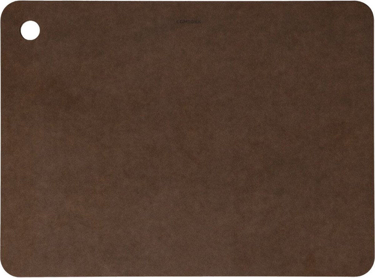 Tabla de cortar Combekk - 100% papel reciclado - sin microplásticos - antibacteriana - apta para lavavajillas - 28 x 38 cm - marrón