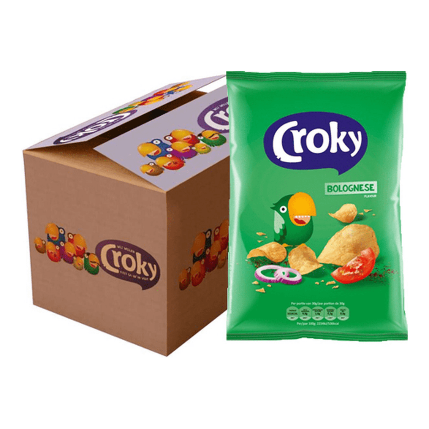 Chips boloñesa Croky (12x 100gr)