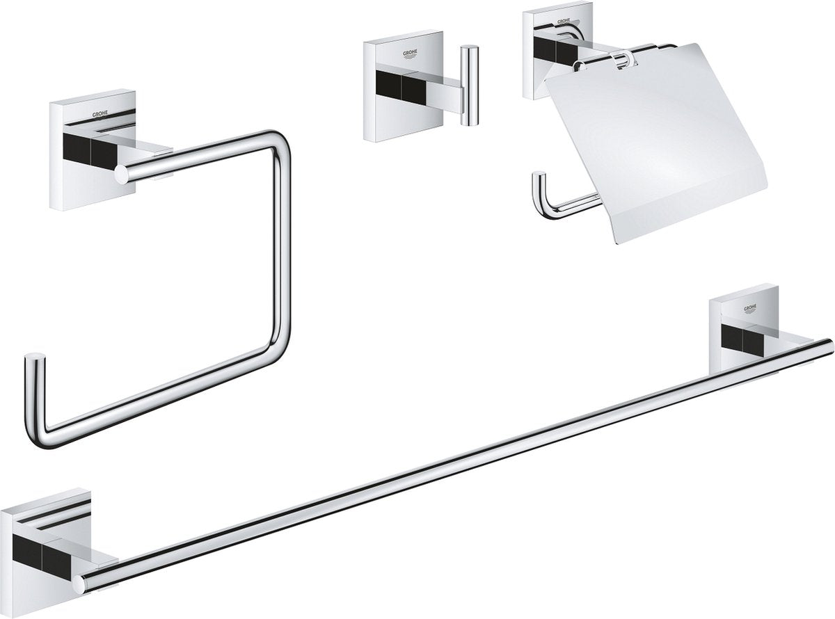 Set accessori Grohe start cube 4-in-1 - cromo 41115000