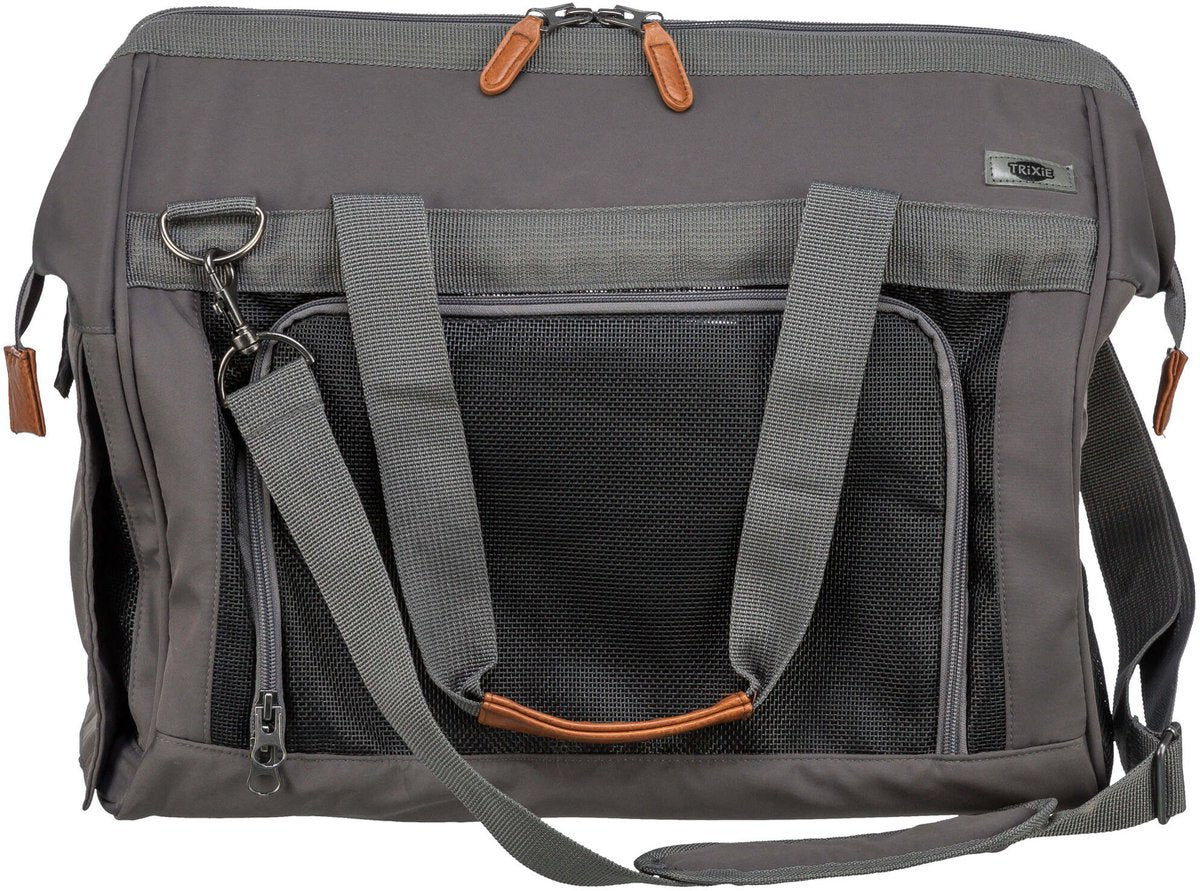 Trixie Dog Bag Finlay Black Grey