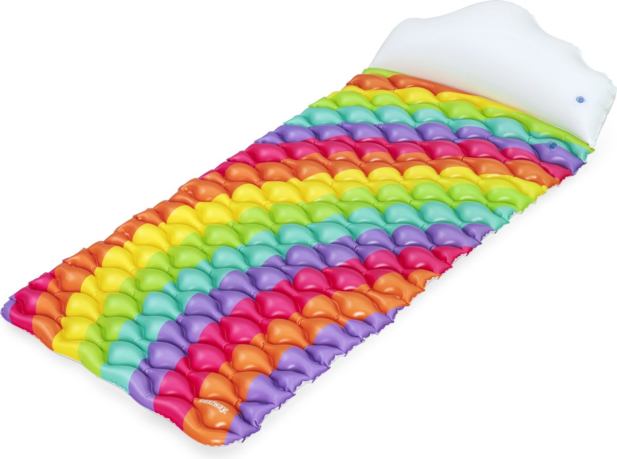 Bestway rainbow dreams drijvede mat, 161cm