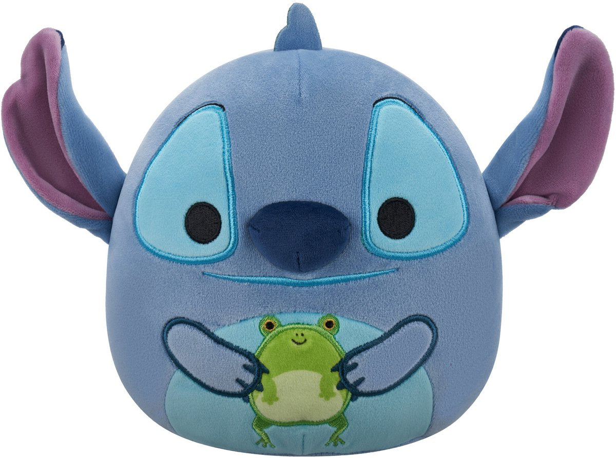 Squishmallows - disney - stitch holding frog - 25cm pluche