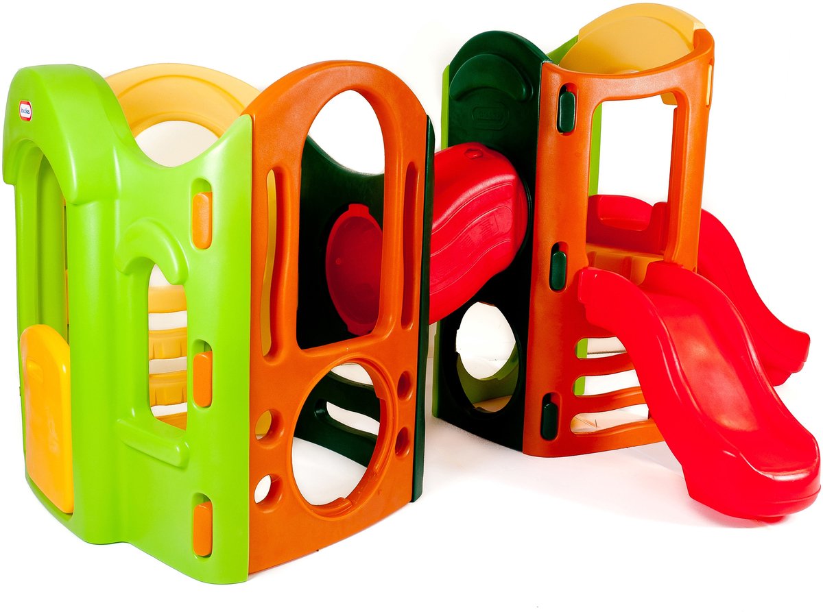 Parco giochi Little Tikes Casetta 8 in 1 con struttura per arrampicata