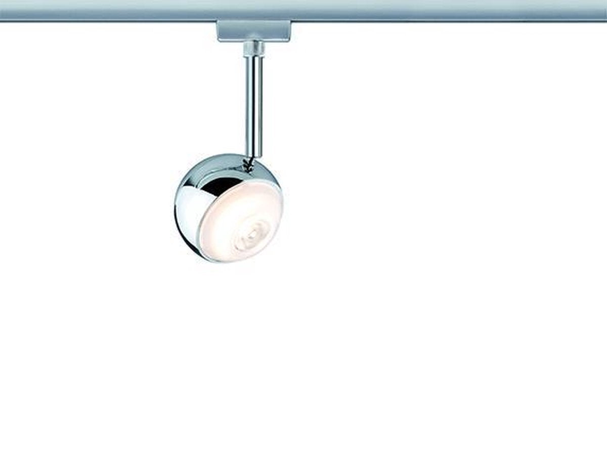 Paulmann Capsule II 230V lámpara con sistema de riel Urail LED permanentemente integrada 6 W LED cromo (mate), cromo