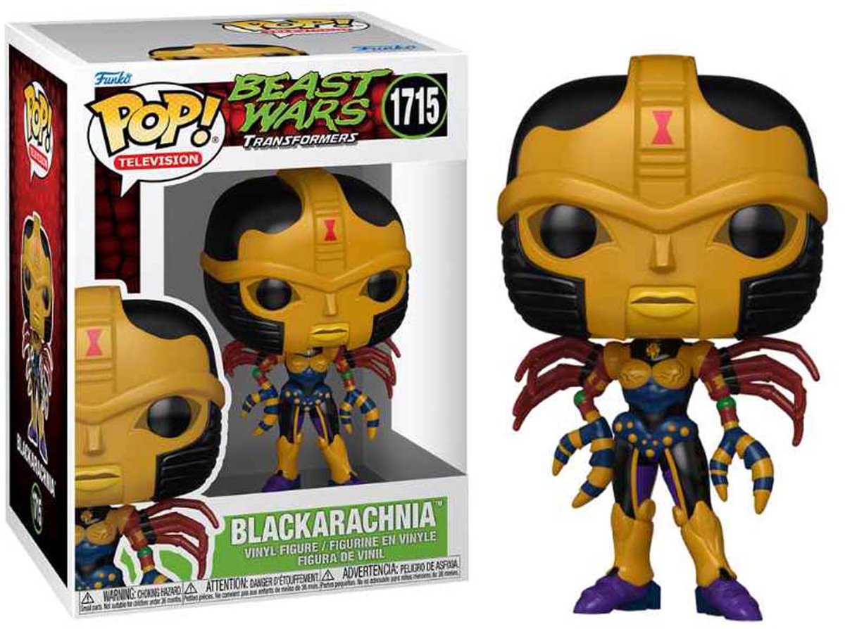 Funko transformers blackarachnia vinylfiguur 1715 unisex pop! - neutraal - standard