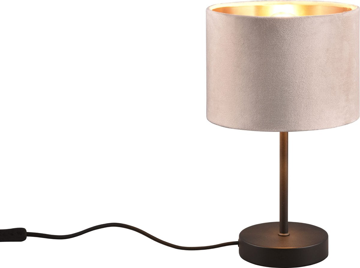 Trio julieta - table lamp - beige - excl. 1x e27 4 w - interruptor de cable