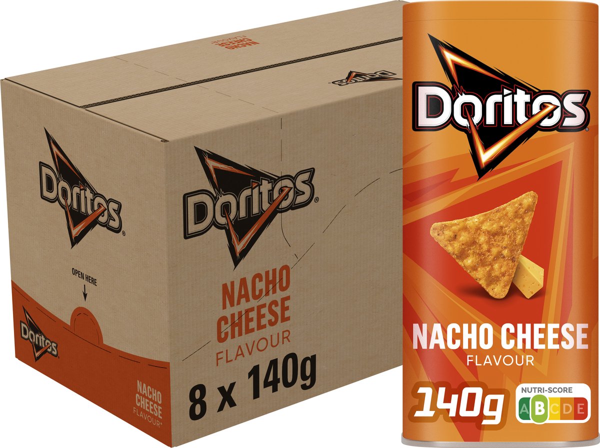 Bus di formaggio Doritos nacho (8x 140gr)