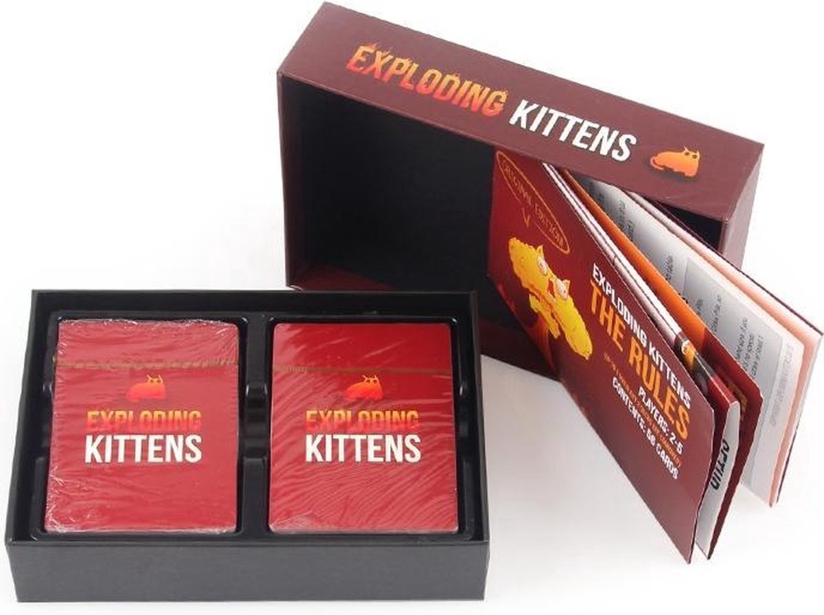 Exploding Kits edizione originale - Gioco di carte inglese