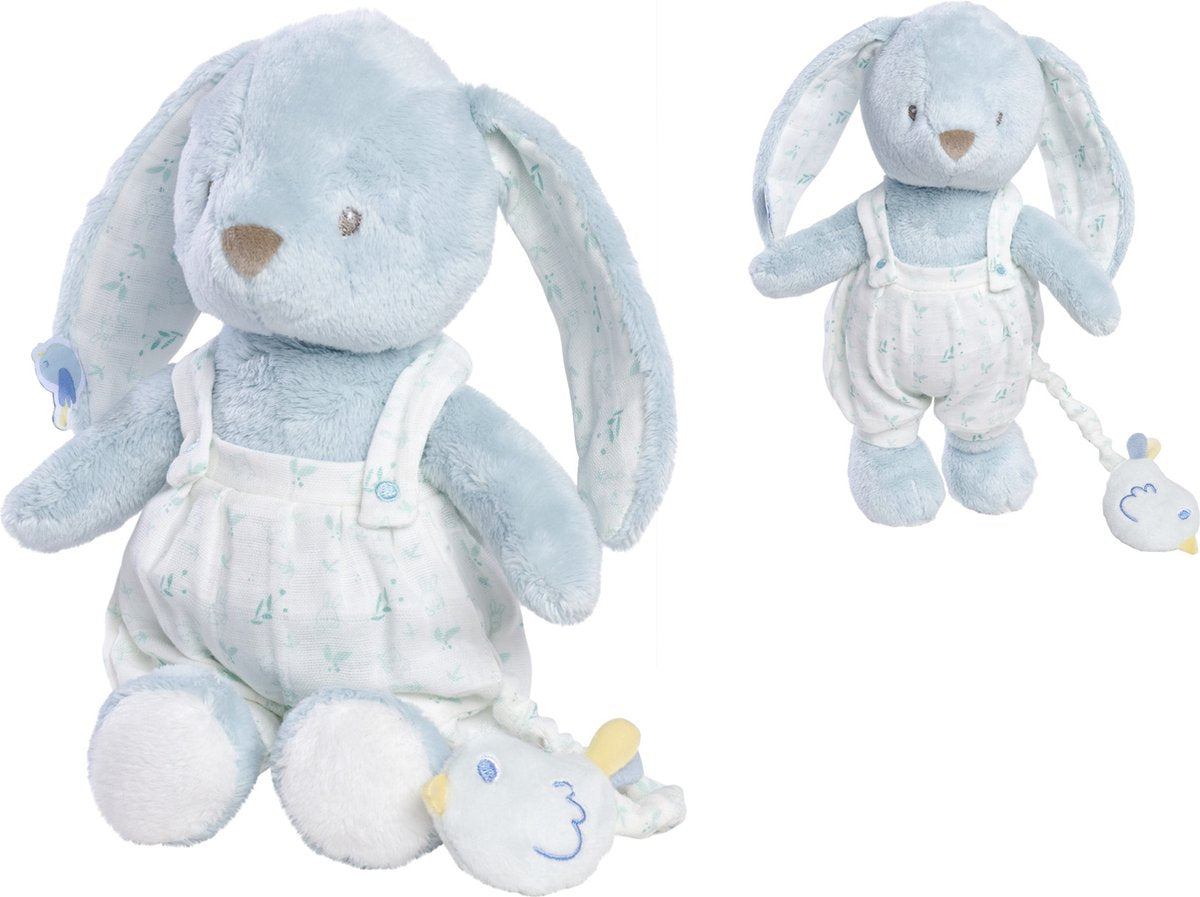 Simba nicotoy - louis plush blue musical - knuffel - konijn - pluche - muziek - vanaf 0 m